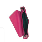 Angelica Hot Pink Leather Clutch Bag - Guy Christopher