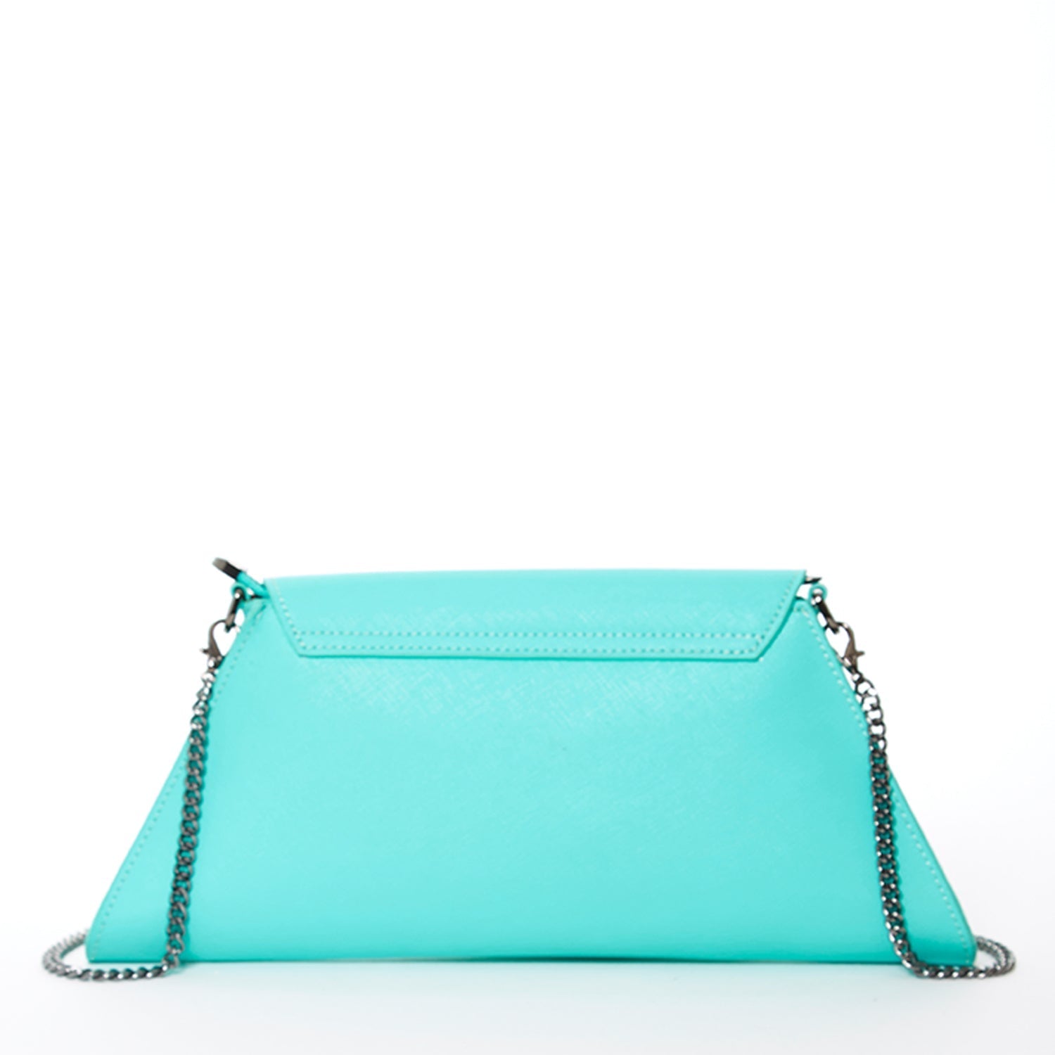 Angelica Turquoise Clutch Leather - Guy Christopher