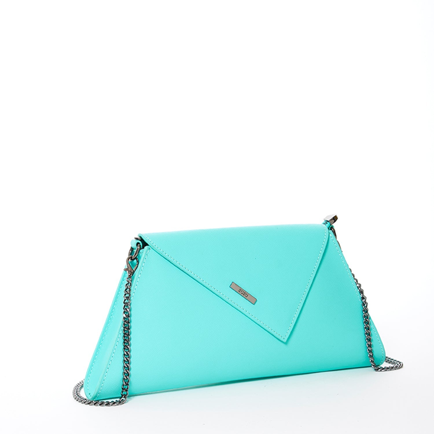 Angelica Turquoise Clutch Leather - Guy Christopher