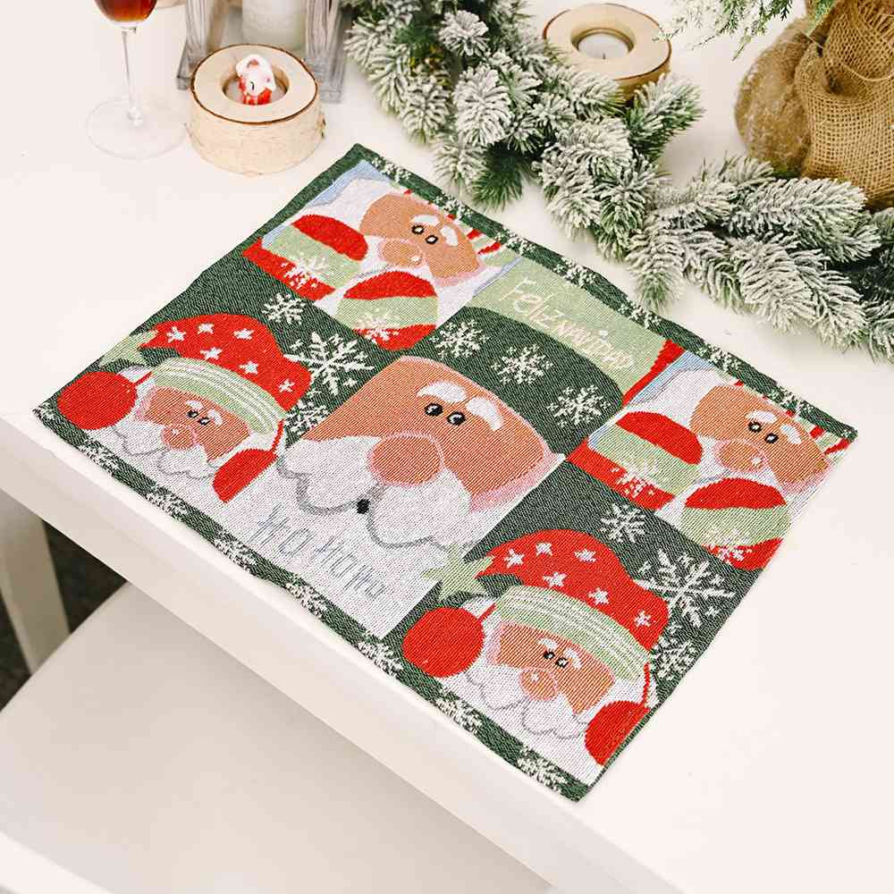Assorted 2-Piece Christmas Placemats - Guy Christopher
