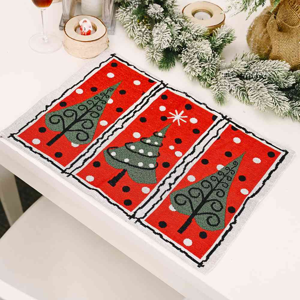 Assorted 2-Piece Christmas Placemats - Guy Christopher