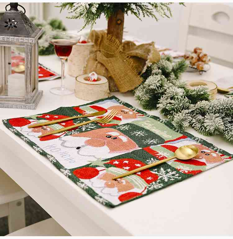 Assorted 2-Piece Christmas Placemats - Guy Christopher