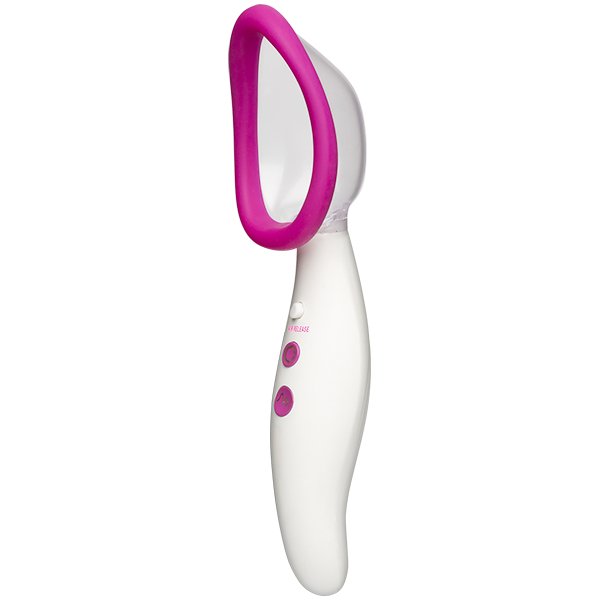 Automatic Pussy Pump Vibrating Pink White - Guy Christopher 
