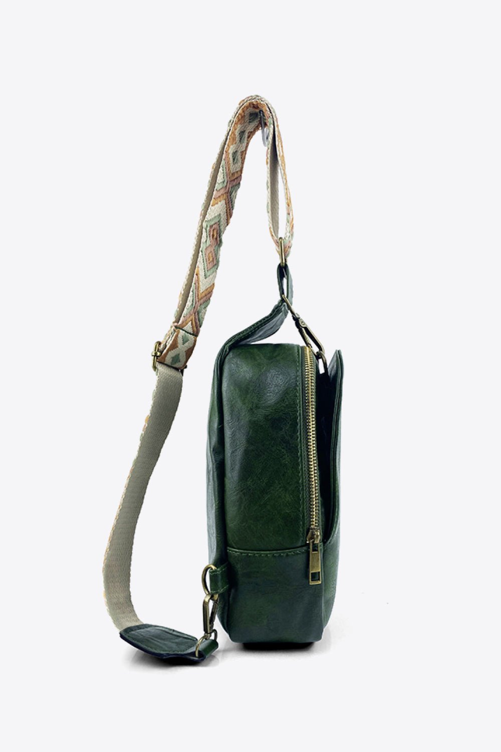 Beloved Companion - Embrace Endless Adventures with the Adjustable Strap PU Leather Sling Bag - Crafted for Eternal Elegance. - Guy Christopher 
