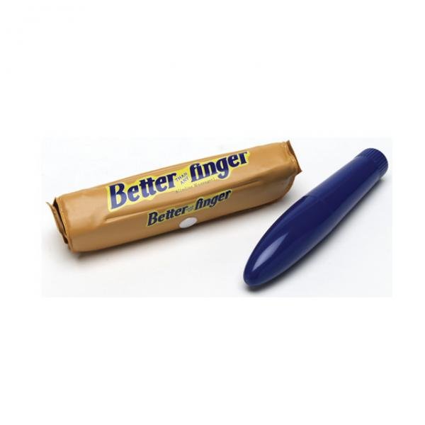 Better Than Any Finger Blue Vibrator - Guy Christopher