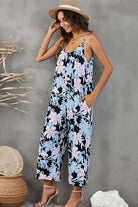 Botanical Dreams - Unleash your Inner Romantic with this Alluring Jumpsuit - Crafted from a Sumptuous Blend that Hugs Your Curves in All the Right Places. - Guy Christopher