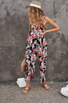 Botanical Dreams - Unleash your Inner Romantic with this Alluring Jumpsuit - Crafted from a Sumptuous Blend that Hugs Your Curves in All the Right Places. - Guy Christopher