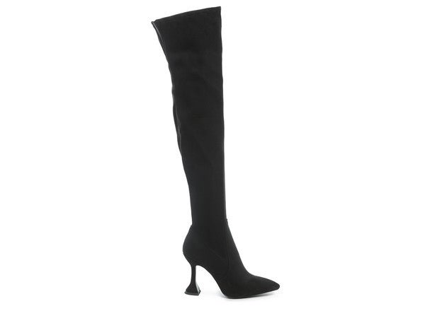 BRANDY OVER THE KNEE HIGH HEELED BOOTS - Guy Christopher