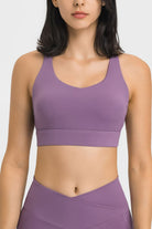 Breathable Crisscross Back Sports Bra - Guy Christopher