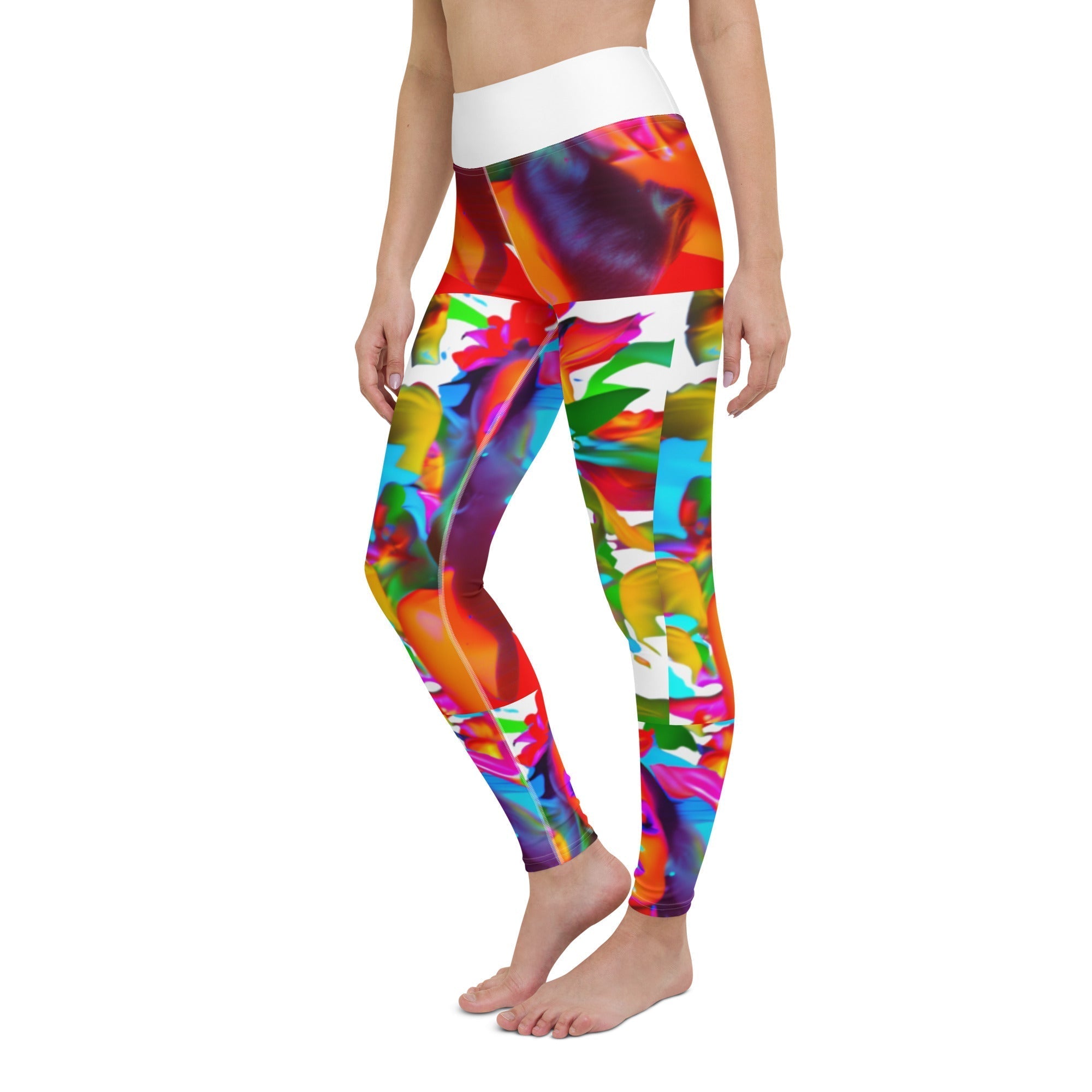 Butterfly Dreams Yoga Leggings - Take Flight into a World of Ultimate Comfort and Flattering Style - Experience the Magic of Being a Goddess. - Guy Christopher