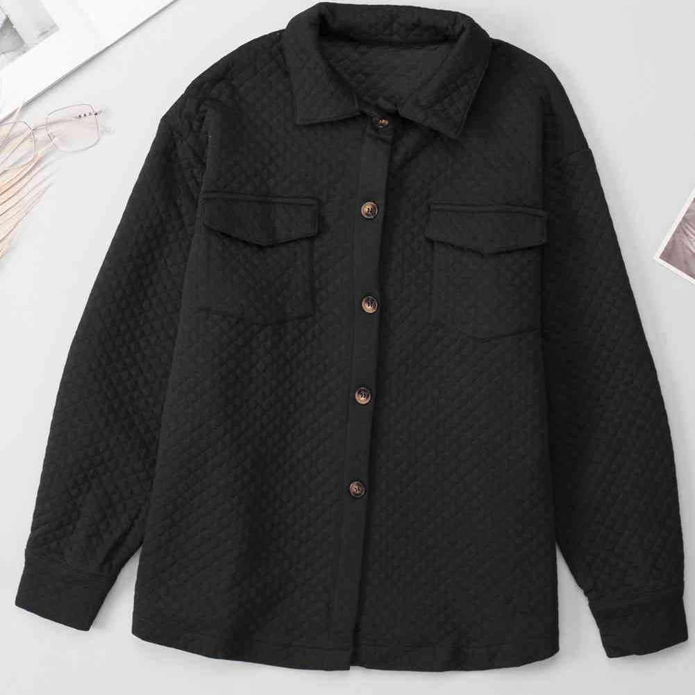 Button Down Collared Jacket - Guy Christopher