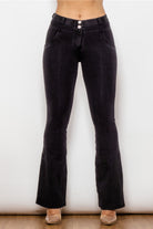 Buttoned Flare Jeans - Guy Christopher