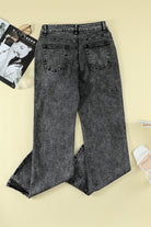 Slit Flare Jeans - Guy Christopher 