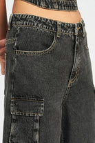 CARGO LOW WAIST JEANS - Guy Christopher