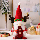 Christmas Pointed Hat Faceless Doll Ornament - Guy Christopher