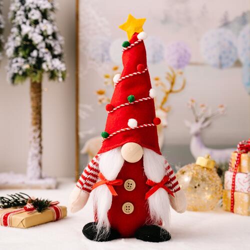 Christmas Pointed Hat Faceless Doll Ornament - Guy Christopher