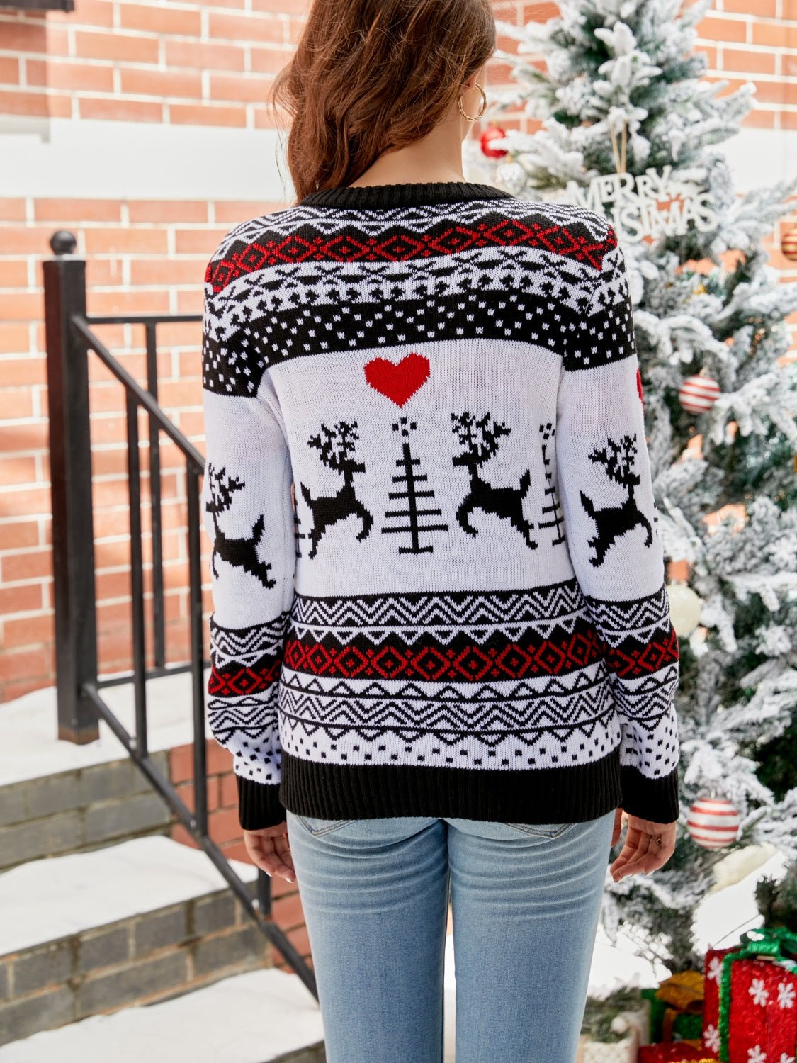 Christmas Round Neck Sweater - Guy Christopher