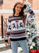 Christmas Round Neck Sweater - Guy Christopher