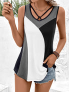 Color Block Tank Top - Guy Christopher