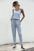 Contrast binding Cami Jumpsuit - Guy Christopher