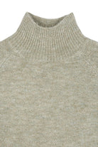 Crop mock neck sweater - Guy Christopher
