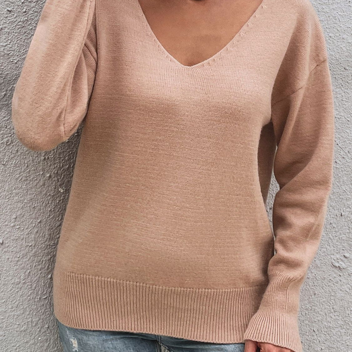 Cutout Mock Neck Sweater - Guy Christopher