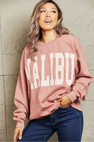Sweet Claire "Malibu" Oversized Crewneck Sweatshirt - Guy Christopher 