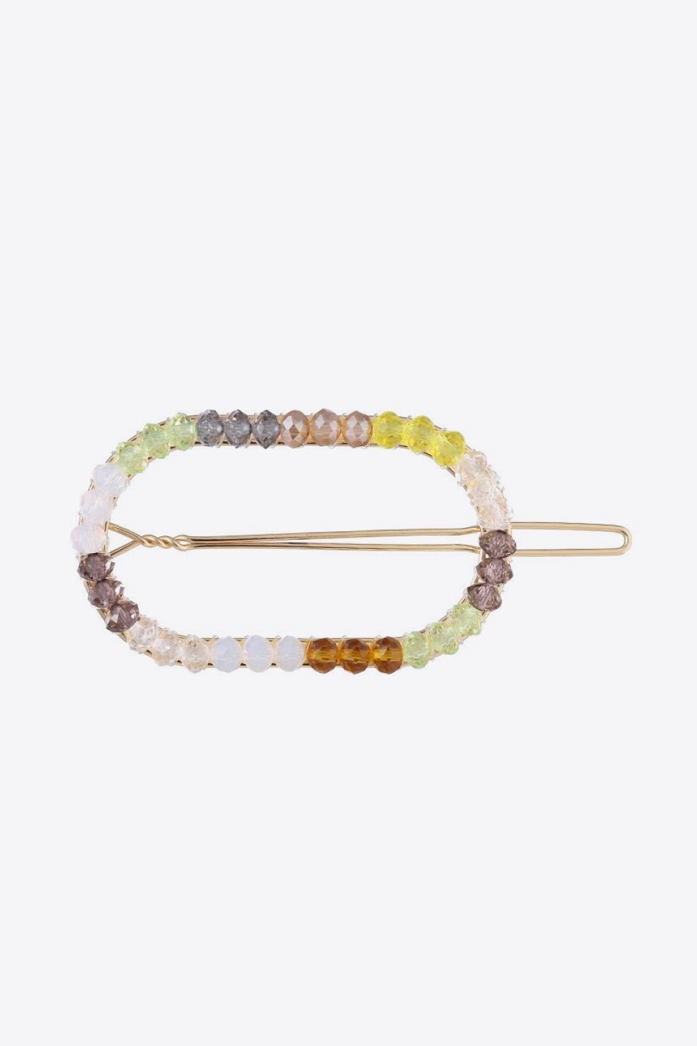 Divine Romance - Embrace Your Inner Goddess with Our Colorful Bead Hair Pin - Effortlessly Complement Any Hairstyle and Indulge in Shimmering Femininity - Guy Christopher