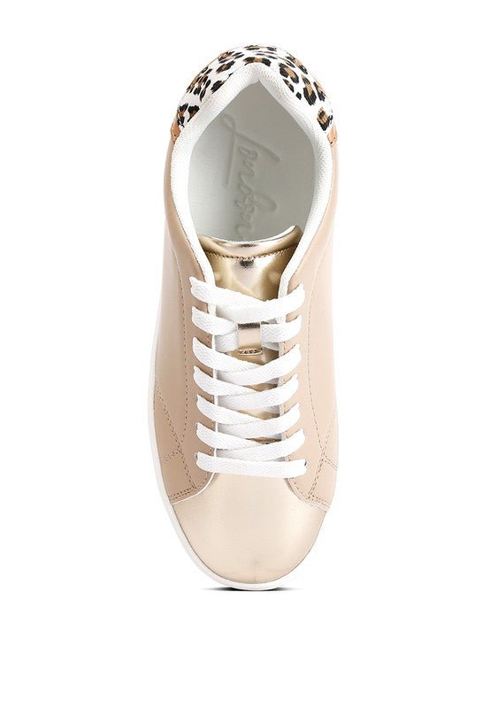 Dory Metallic Accent Sneakers - Guy Christopher