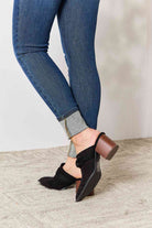 East Lion Corp Pointed-Toe Braided Trim Mules - Guy Christopher