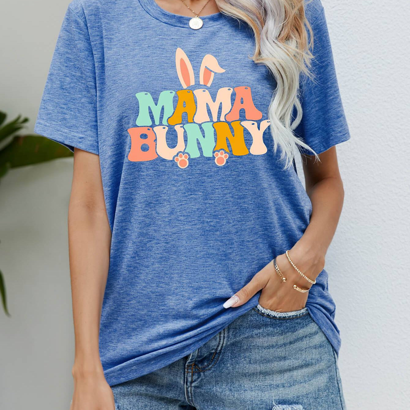 Easter MAMA BUNNY Tee Shirt - Celebrate Love, Life and New Beginnings with Style - Guy Christopher