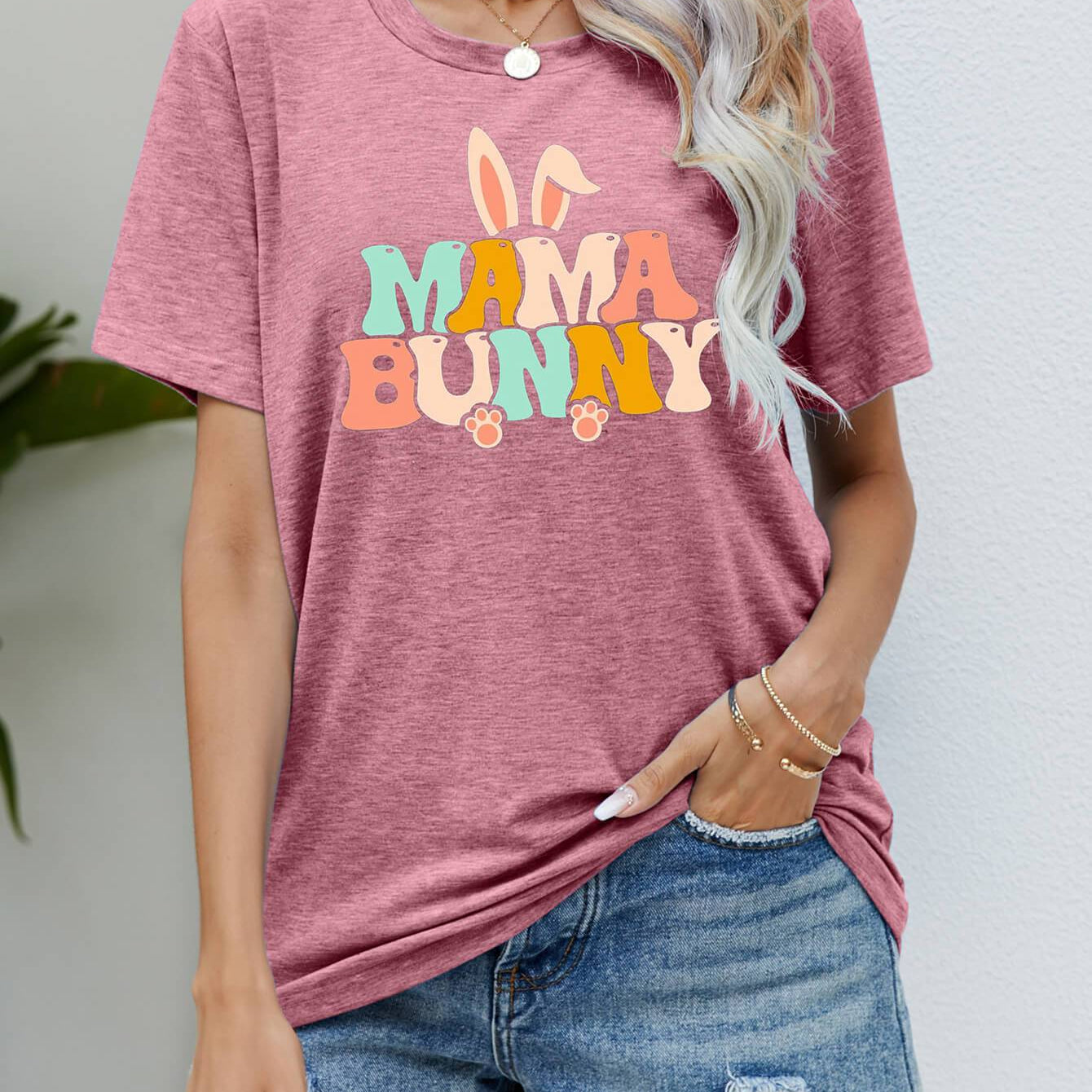 Easter MAMA BUNNY Tee Shirt - Celebrate Love, Life and New Beginnings with Style - Guy Christopher