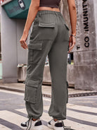 Elastic Waist Cargo Jeans - Guy Christopher