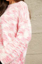 e.Luna Fuzzy Chunky Knit Sweater - Guy Christopher