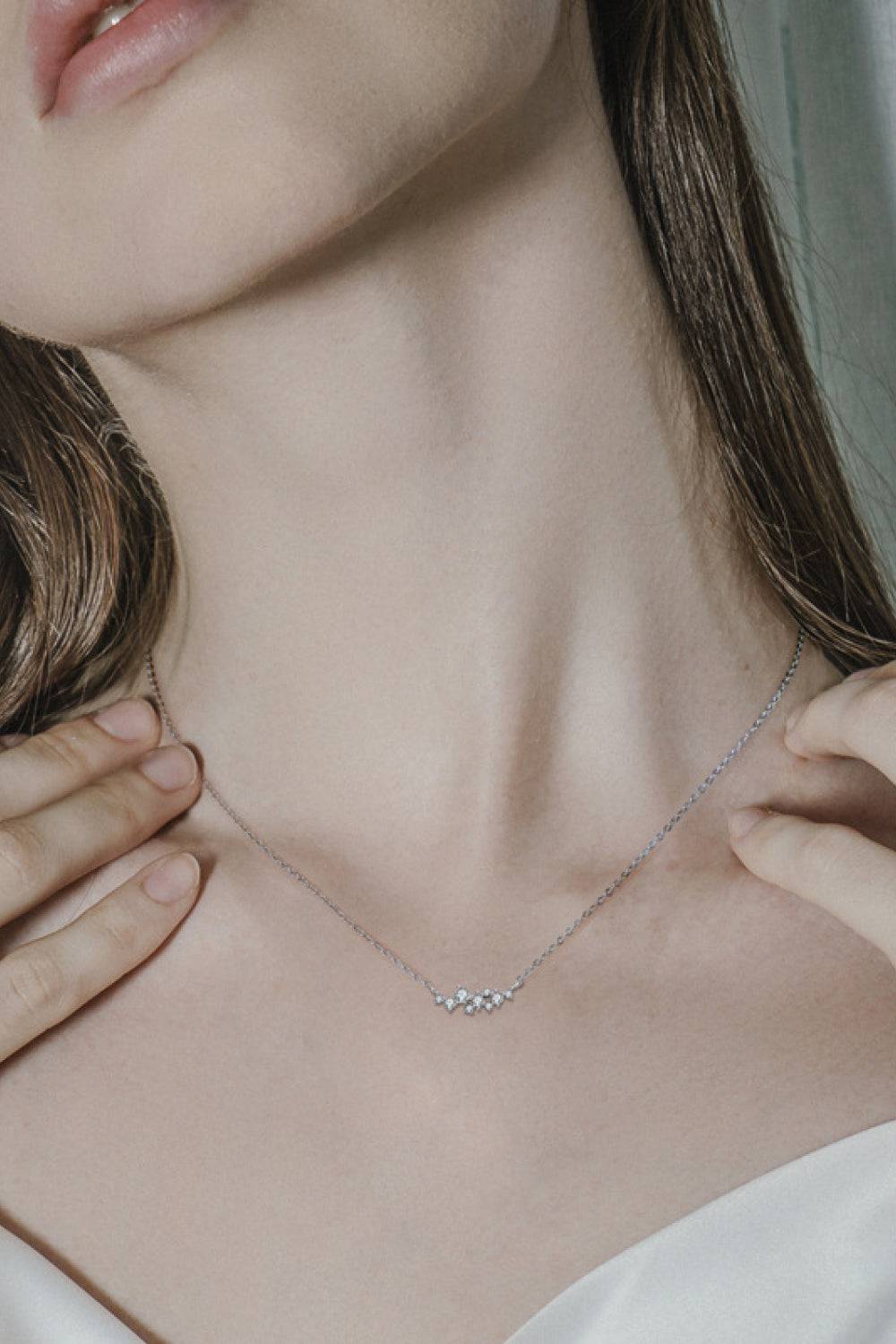 Enchant Your Loved One with the "Get A Move On" Moissanite Pendant Chain Necklace - Captivate Them Forever with this Radiant Symbol of Timeless Love! - Guy Christopher