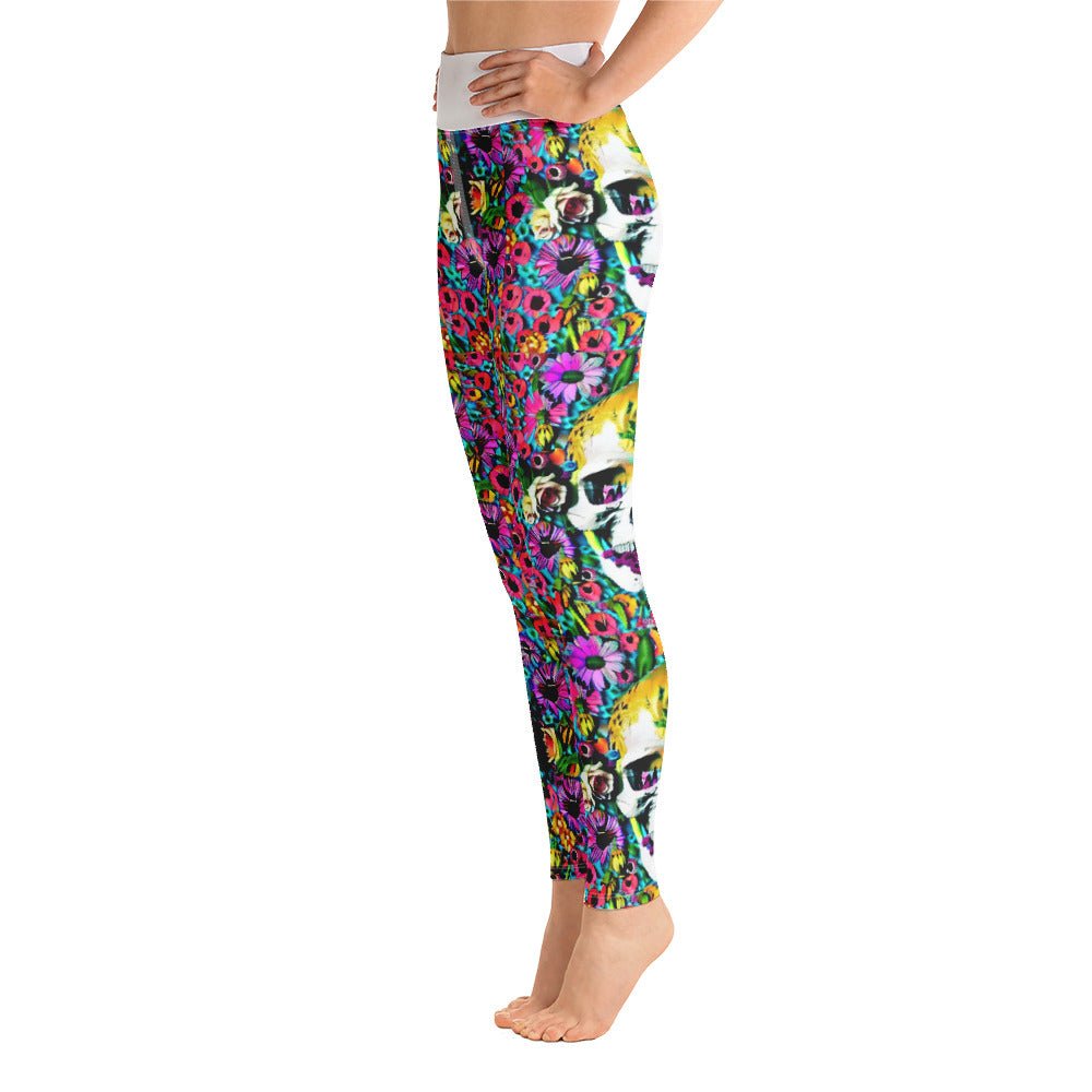 Enchanted Fairy Queen Yoga Leggings - Embrace Your Inner Goddess and Reign Supreme in Style - Guy Christopher