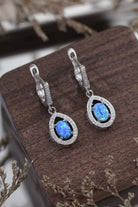 Enchanted Sunset Opal Earrings - Embrace the Hypnotic Hues of Australia - Indulge in an Unforgettable Sparkle - Guy Christopher