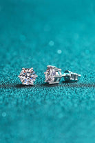 Enchanting Beauty - Sparkling Moissanite Earrings that Transport You to a World of Pure Romance and Sophistication. Indulge in Endless Mesmerizing Radiance Today. - Guy Christopher