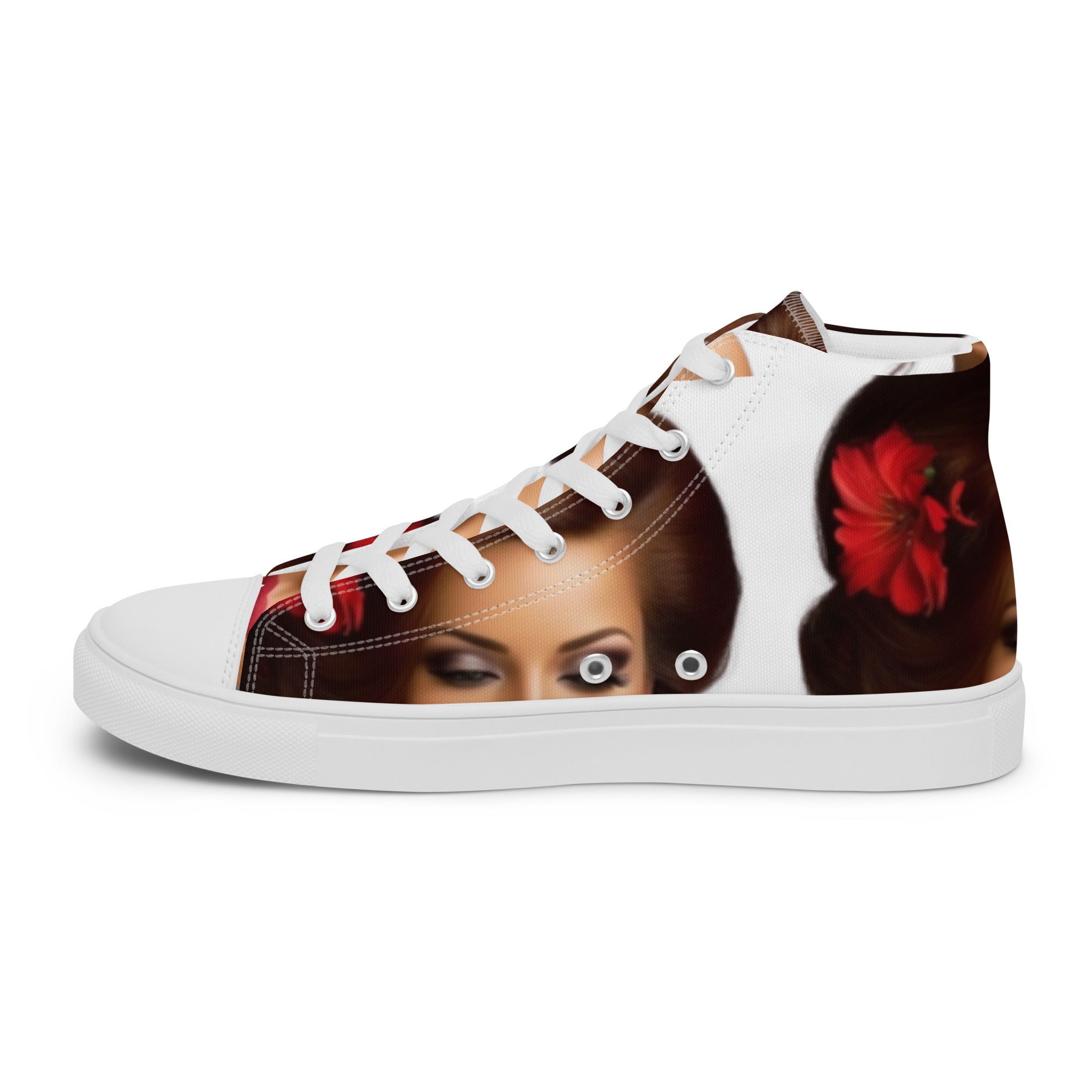 Enchanting High Top Canvas Shoes - Step into Your Own Fairy Tale and Conquer Any Adventure with Ease! - Guy Christopher