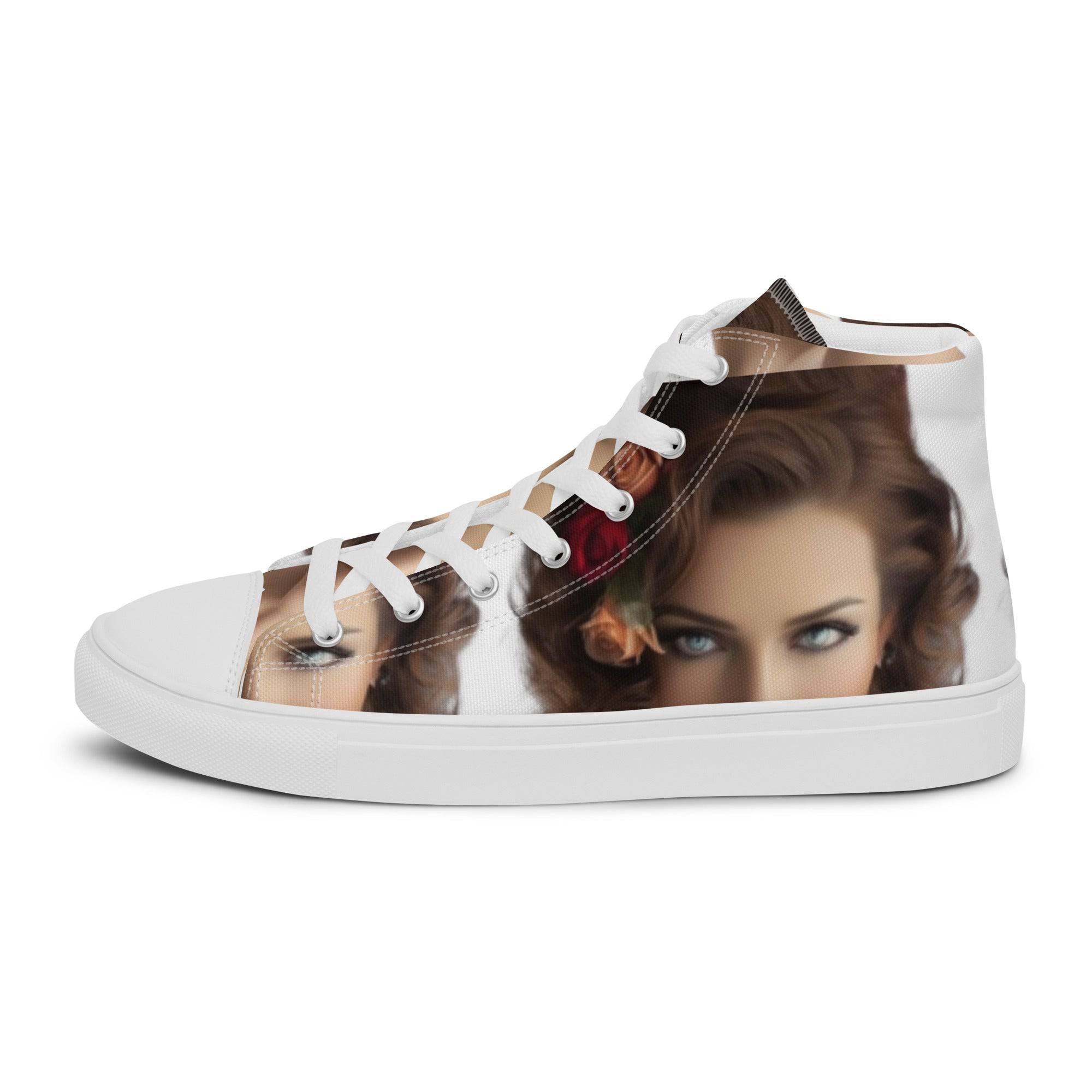 Enchanting High Top Canvas Shoes - Step into Your Own Fairy Tale and Conquer Any Adventure with Ease! - Guy Christopher