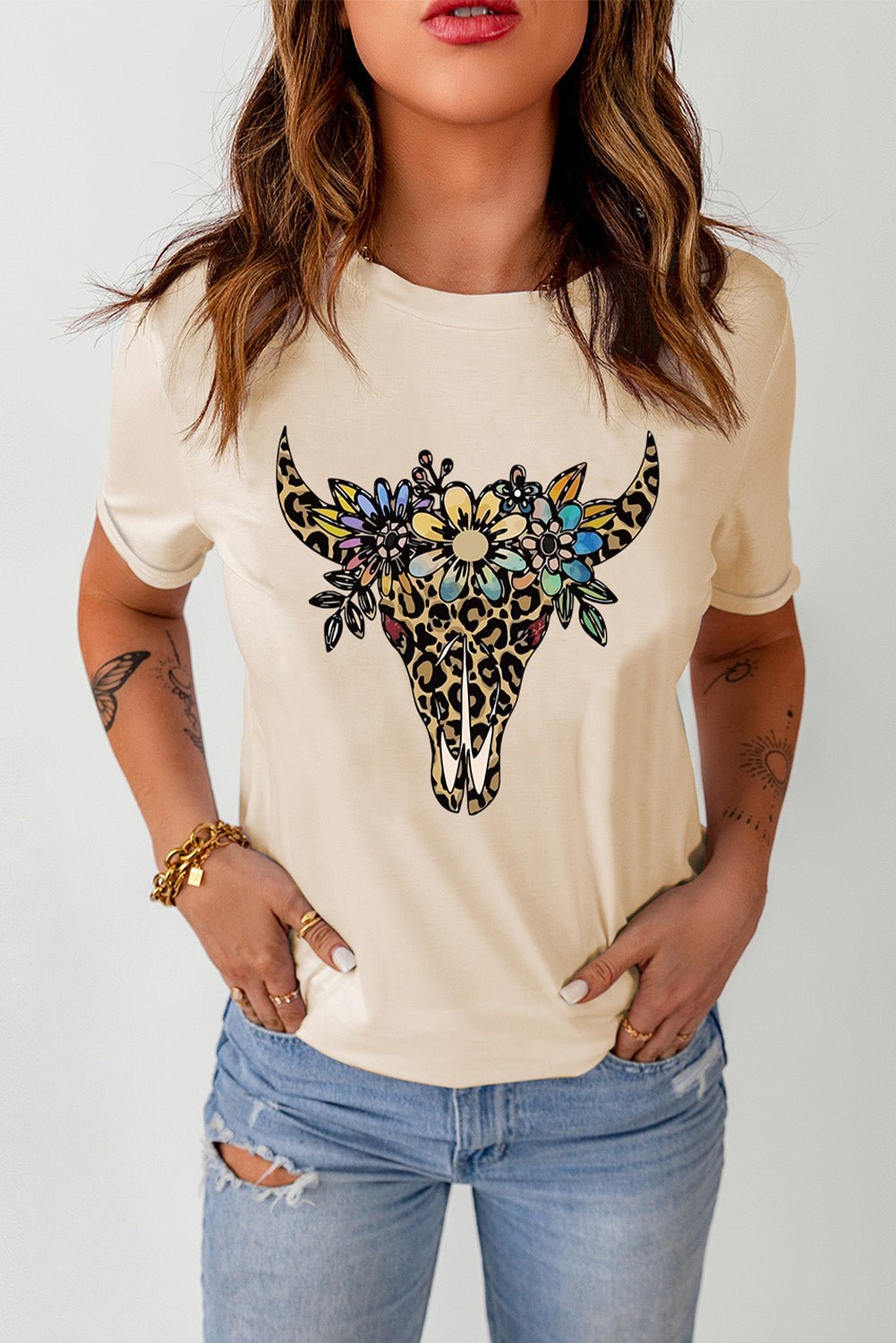 Enchanting Love - Capture Hearts with our Graphic Cuffed Short Sleeve Crewneck Tee - Fall in love with its Chic Style and Mesmerizing DTG Design - Guy Christopher