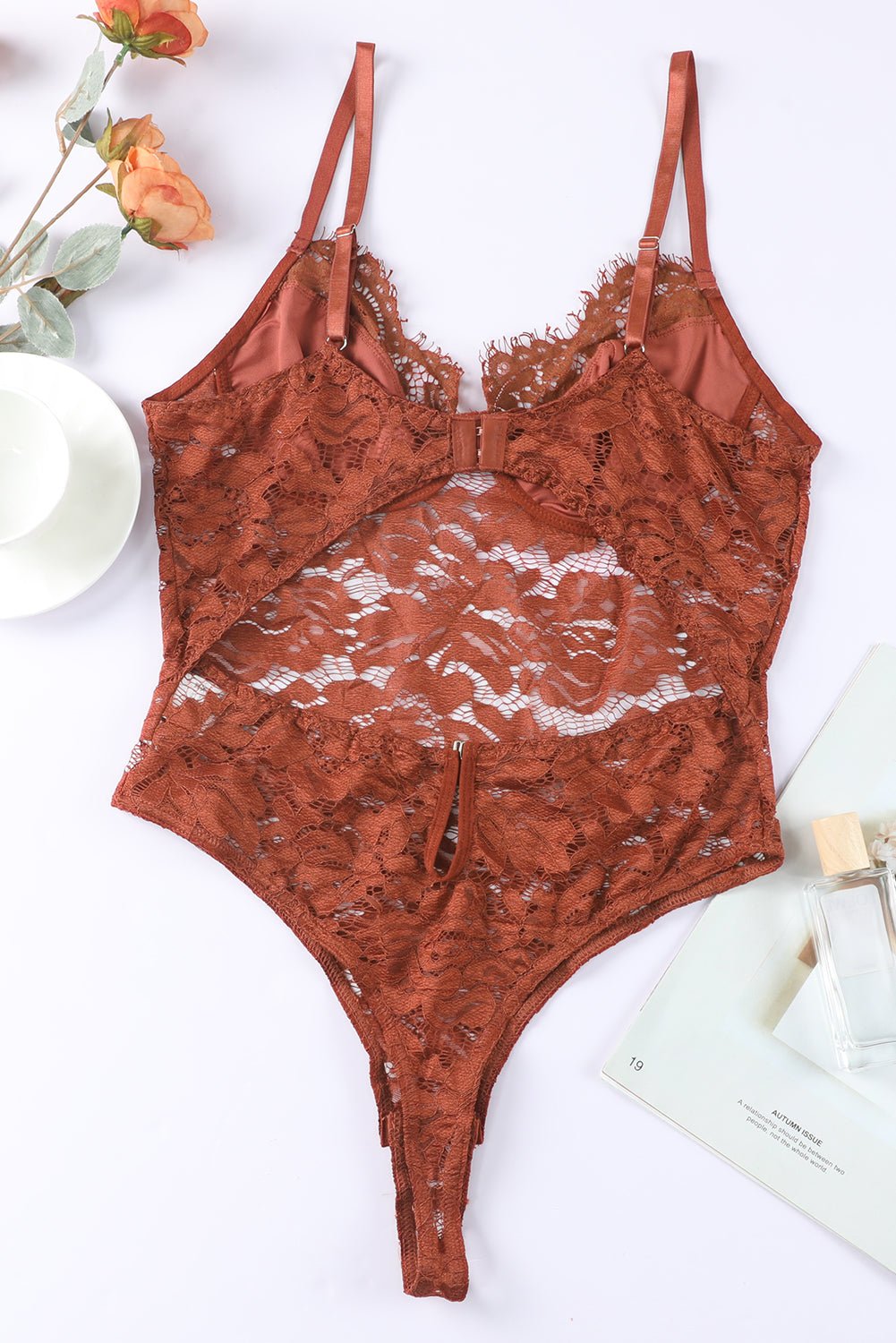 Enchantress Lace Bodysuit - Embrace Your Inner Goddess and Captivate Hearts with Divine Elegance and Comfort. - Guy Christopher