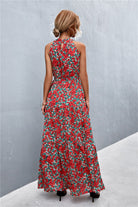 Enchantress Printed Maxi Dress - Embrace the Magic of Love with our Dreamy Grecian Dress - Feel Like a Fairytale Princess in Every Moment - Guy Christopher