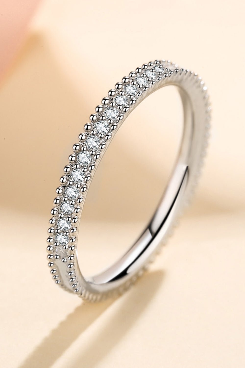 "Eternal Radiance Moissanite Ring - Unveil Your Love with a Timeless Sparkle" - Guy Christopher