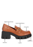 Evangeline Chunky Platform Loafers - Guy Christopher