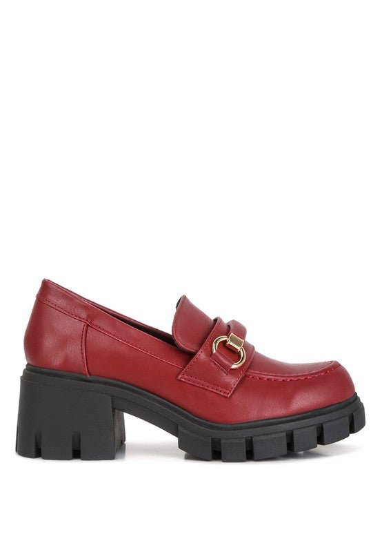 Evangeline Chunky Platform Loafers - Guy Christopher