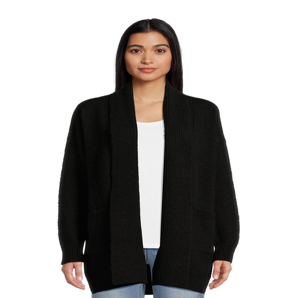 Cozy and Chic: Timeless Fuzzy Cardigan for Women by