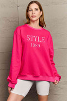 Simply Love Full Size STYLE 1989 Graphic Sweatshirt - Guy Christopher 