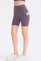 Wide Waistband Sports Shorts with Pockets - Guy Christopher 