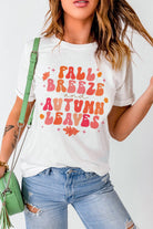FALL BREEZE AUTUMN LEAVES Graphic T-Shirt - Guy Christopher